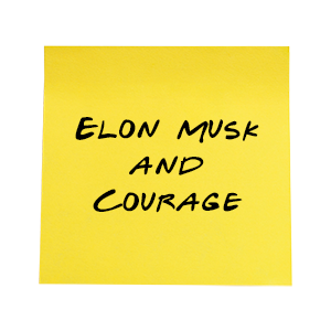 Elon Musk Do Something Bold Notes From Ed
